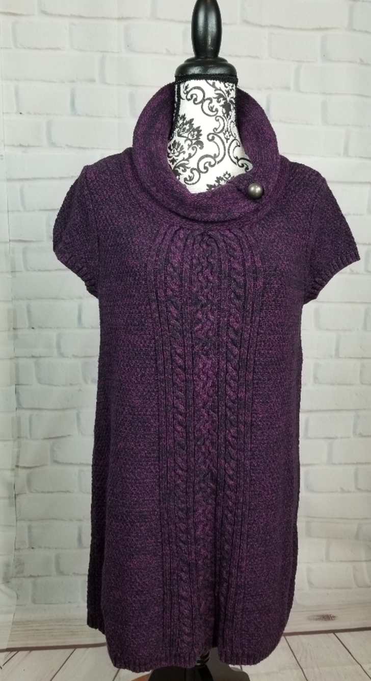 Style & Co size small short sleeve sweater dress